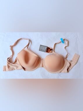 Back & Side Smoothing BALI Bra 36 C No Slip Full Coverage Breathable Cups NWT